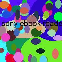 sony ebook reader