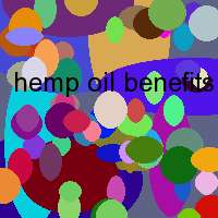 hemp oil benefits