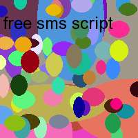 free sms script