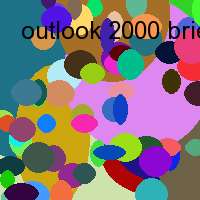 outlook 2000 briefpapier